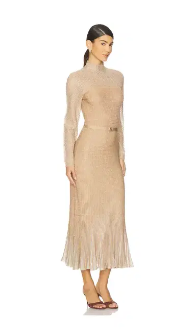 Zimmermann Metallic Midi Dress | Thumbnail 2