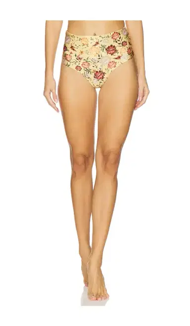 Agua by Agua Bendita Magenta Paramo Bikini Bottom | Thumbnail 1