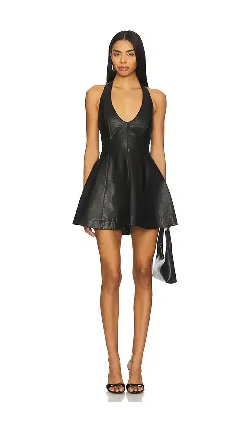 retrofete Stine Leather Dress
