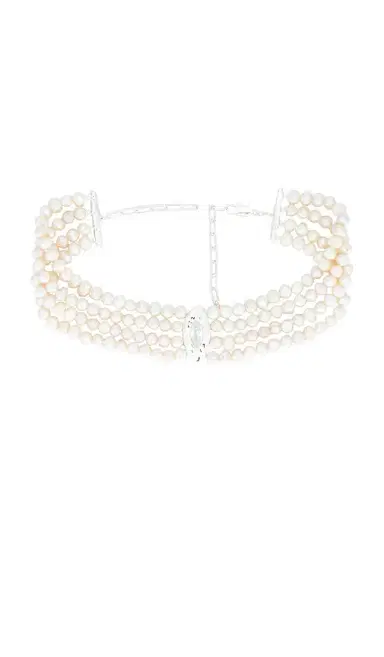 Ettika Liquid Luxe Pearl Statement Choker | Thumbnail 1