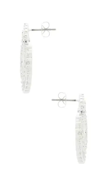 Ettika Rotating Circles Crystal Earrings | Thumbnail 2