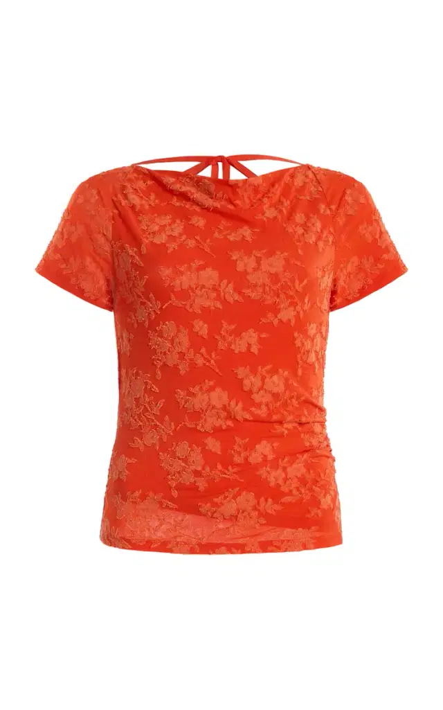 Blanca Floral Jacquard Top