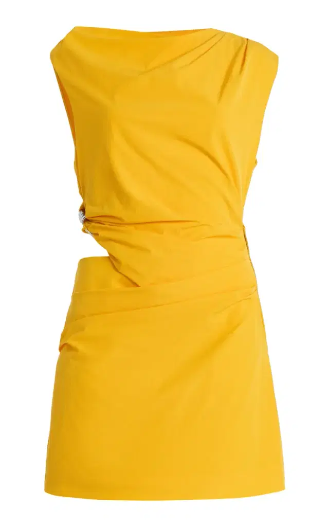 SIR. Sol Cutout Nylon Mini Dress