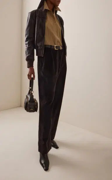 The Frankie Shop Norstrand Corduroy Straight-Leg Pants | Thumbnail 2 The Frankie Shop Norstrand Corduroy Straight-Leg Pants | Thumbnail 2