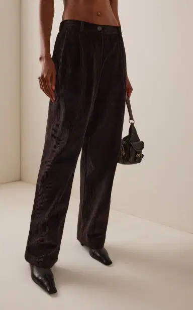 The Frankie Shop Norstrand Corduroy Straight-Leg Pants | Thumbnail 3 The Frankie Shop Norstrand Corduroy Straight-Leg Pants | Thumbnail 3