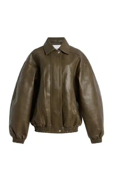 The Frankie Shop Prescott Faux Leather Jacket | Thumbnail 4