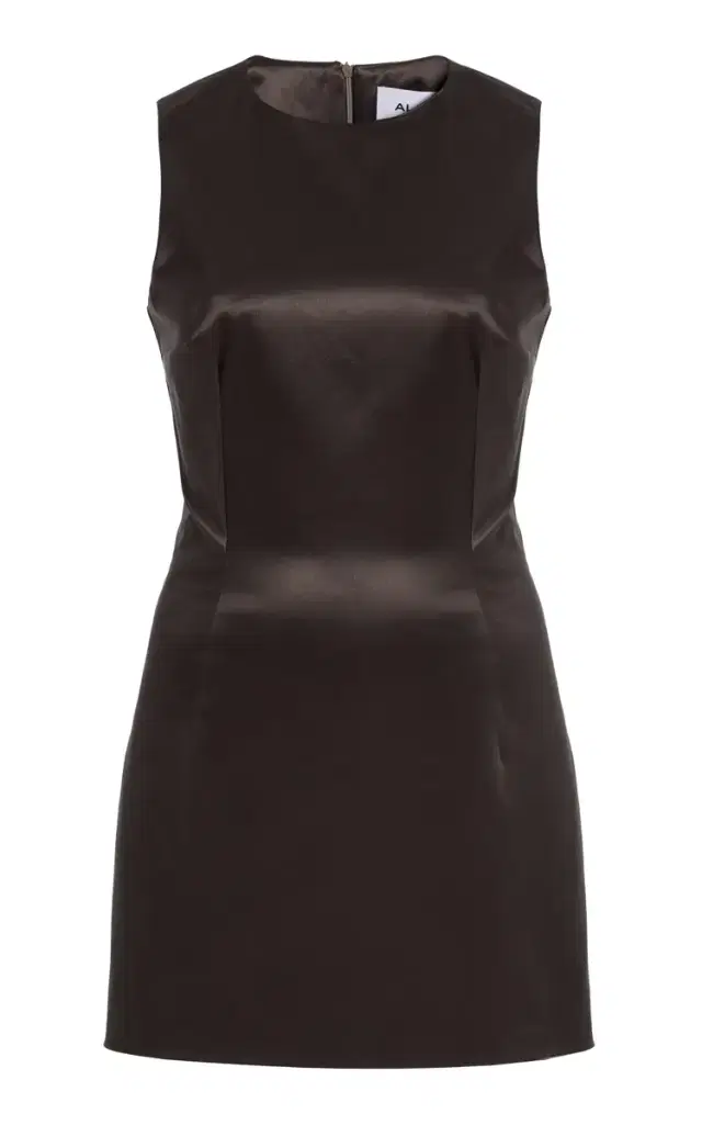 Exclusive Nori Satin Mini Dress