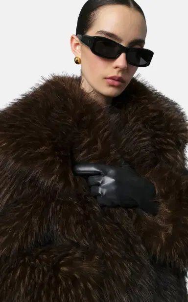 Apparis Yara Fox Faux Fur Short Coat | Thumbnail 5