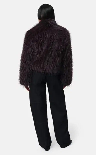 Apparis Ginette Faux Fur Cropped Jacket | Thumbnail 4