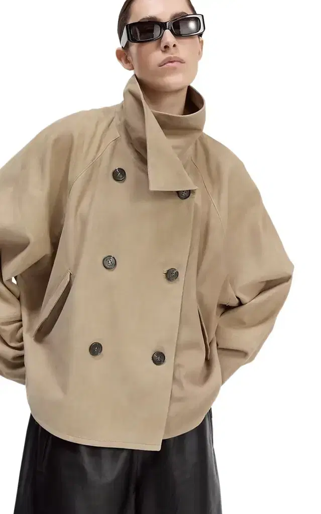 Joerdis Double-Breasted Suede Jacket