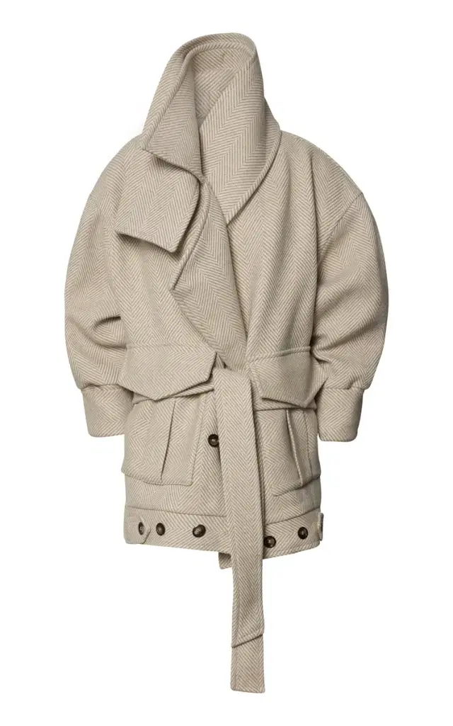 Structured Oversized Wool-Cashmere Coat