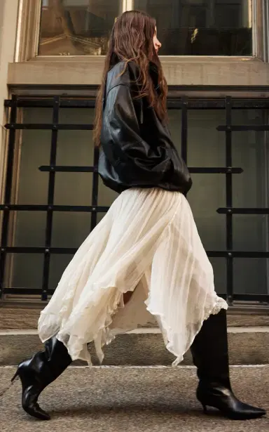 HiSO Realm Cropped Leather Jacket | Thumbnail 2