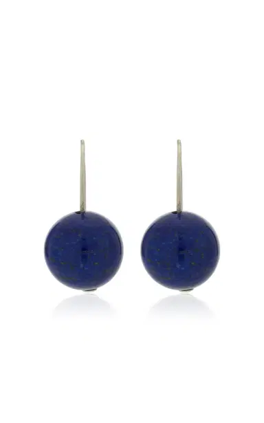 Sophie Buhai Venus Earrings Lapis | Thumbnail 4