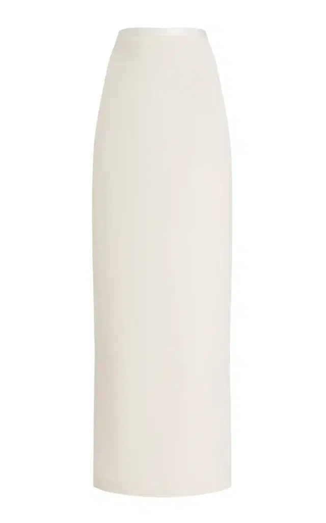 Wool-Crepe Maxi Skirt