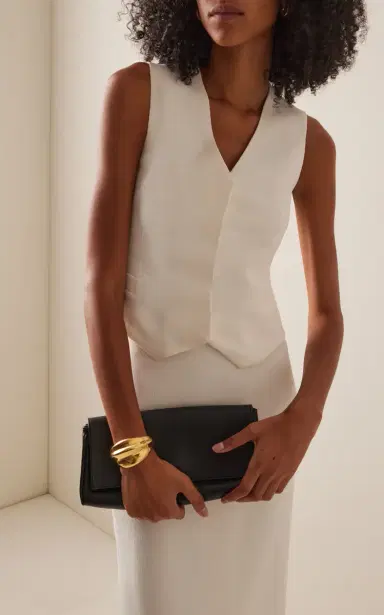 SEV Tailored Wool-Crepe Vest | Thumbnail 2 SEV Tailored Wool-Crepe Vest | Thumbnail 2