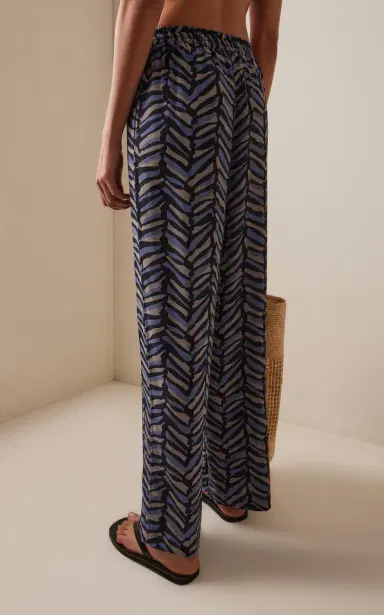 Matteau Silk Drawstring Trousers | Thumbnail 4