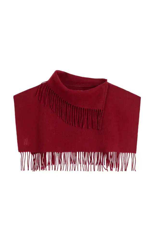 Turtla Fringed Wool Bib