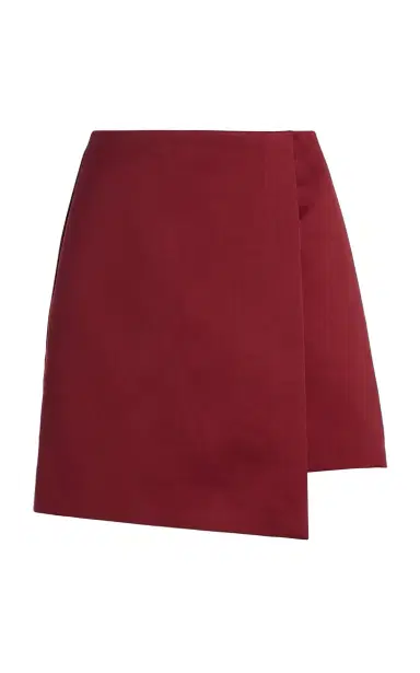 By Malene Birger Raye Satin Mini Wrap Skirt | Thumbnail 11 By Malene Birger Raye Satin Mini Wrap Skirt | Thumbnail 11