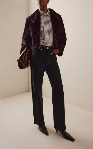 By Malene Birger Rowani Pony Hair Jacket | Thumbnail 3 By Malene Birger Rowani Pony Hair Jacket | Thumbnail 3