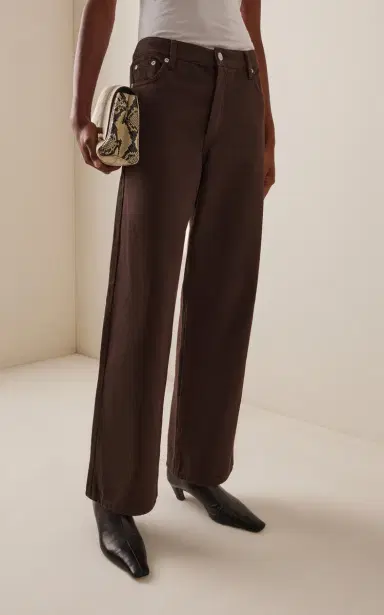 By Malene Birger Vinola Rigid Mid-Rise Straight-Leg Jeans | Thumbnail 4 By Malene Birger Vinola Rigid Mid-Rise Straight-Leg Jeans | Thumbnail 4