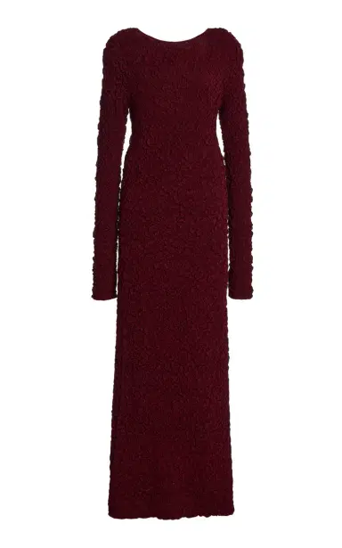 By Malene Birger Venus Smocked Knit Maxi Dress | Thumbnail 1 By Malene Birger Venus Smocked Knit Maxi Dress | Thumbnail 1