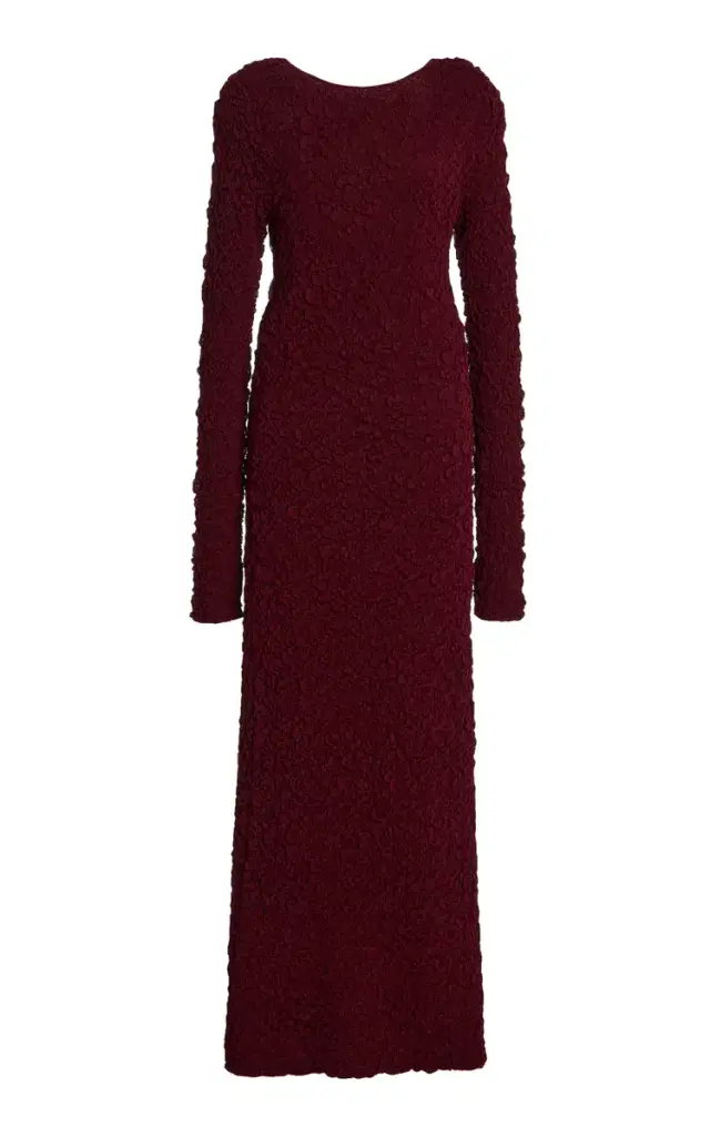 Venus Smocked Knit Maxi Dress