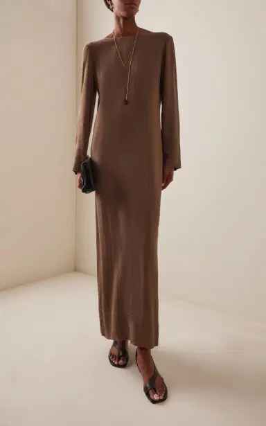 By Malene Birger Kallas Jacquard Maxi Dress | Thumbnail 2 By Malene Birger Kallas Jacquard Maxi Dress | Thumbnail 2