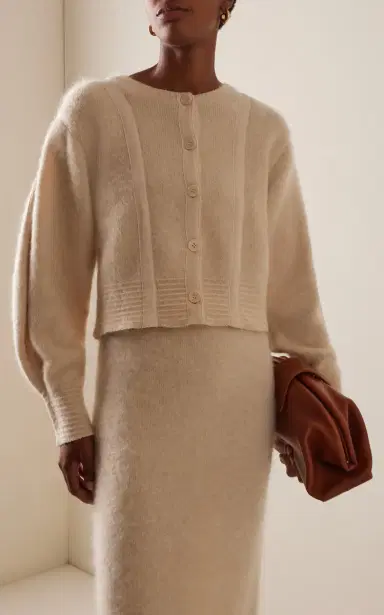 By Malene Birger Pernille Mohair-Blend Cardigan | Thumbnail 2 By Malene Birger Pernille Mohair-Blend Cardigan | Thumbnail 2