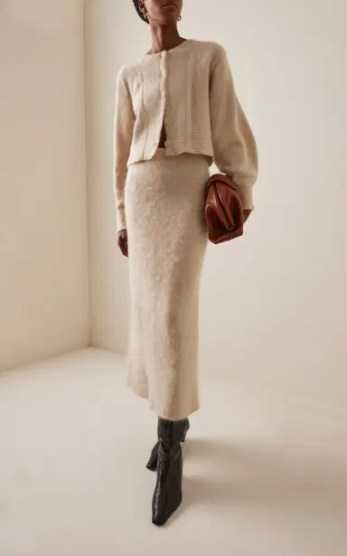 By Malene Birger Pernille Mohair-Blend Cardigan | Thumbnail 3 By Malene Birger Pernille Mohair-Blend Cardigan | Thumbnail 3