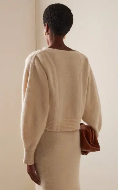By Malene Birger Pernille Mohair-Blend Cardigan | Thumbnail 4 By Malene Birger Pernille Mohair-Blend Cardigan | Thumbnail 4