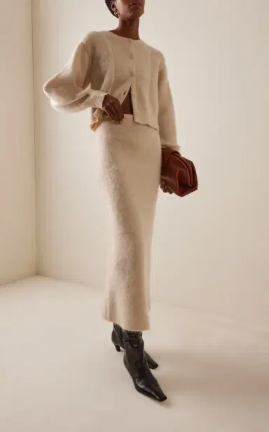 By Malene Birger Estille Mohair-Blend Maxi Skirt | Thumbnail 2 By Malene Birger Estille Mohair-Blend Maxi Skirt | Thumbnail 2