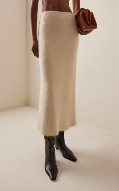 By Malene Birger Estille Mohair-Blend Maxi Skirt | Thumbnail 3 By Malene Birger Estille Mohair-Blend Maxi Skirt | Thumbnail 3