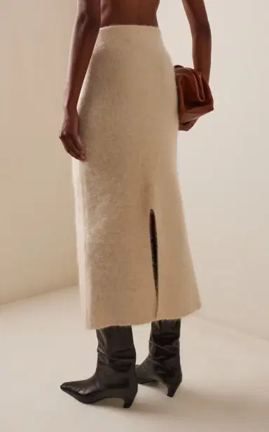 By Malene Birger Estille Mohair-Blend Maxi Skirt | Thumbnail 4 By Malene Birger Estille Mohair-Blend Maxi Skirt | Thumbnail 4