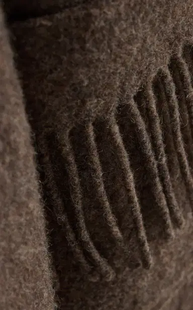 By Malene Birger Boloune Fringed Wool Coat | Thumbnail 6 By Malene Birger Boloune Fringed Wool Coat | Thumbnail 6