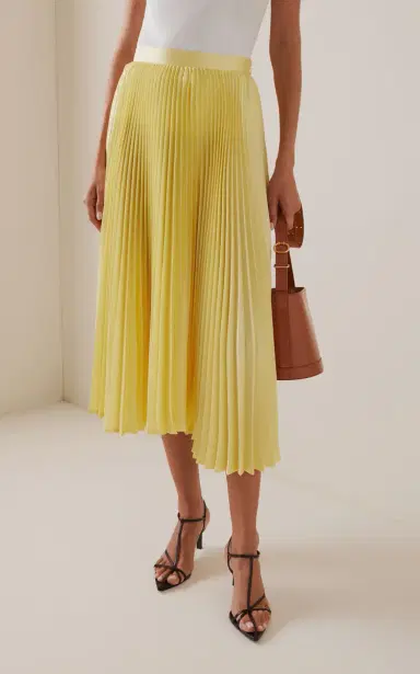 Jil Sander Pleated Midi Skirt | Thumbnail 3 Jil Sander Pleated Midi Skirt | Thumbnail 3