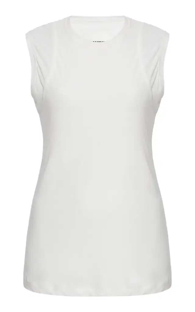 Jil Sander Cotton Double Layer Tank
