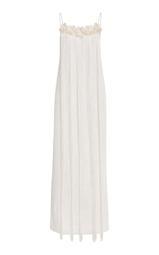 Jil Sander Crochet Midi Slip Dress