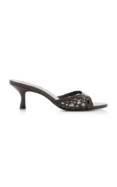 STAUD Brigitte Hand-Knotted Leather Mules | Thumbnail 8 STAUD Brigitte Hand-Knotted Leather Mules | Thumbnail 8