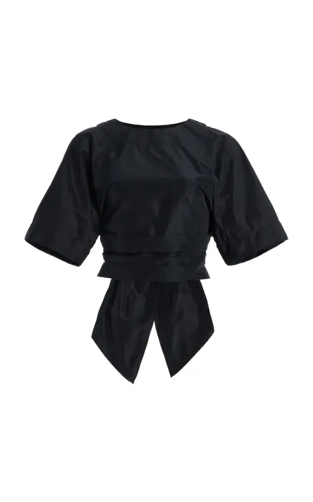 Michelina Bow-Detailed Shell Top