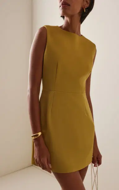 Staud Garden Satin Mini Dress | Thumbnail 3 Staud Garden Satin Mini Dress | Thumbnail 3
