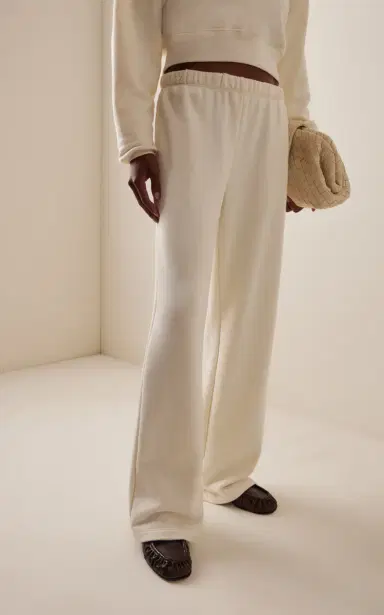 ÉTERNE Oversized Cotton-Modal Wide-Leg Sweatpants | Thumbnail 3 ÉTERNE Oversized Cotton-Modal Wide-Leg Sweatpants | Thumbnail 3