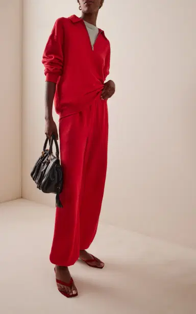 ÉTERNE Boyfriend Cotton-Modal Pocket Sweatpants | Thumbnail 2 ÉTERNE Boyfriend Cotton-Modal Pocket Sweatpants | Thumbnail 2