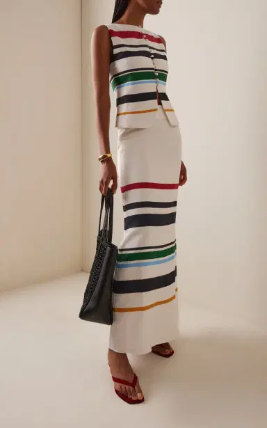 Cala de la Cruz Exclusive Genova Striped Linen Top | Thumbnail 3 Cala de la Cruz Exclusive Genova Striped Linen Top | Thumbnail 3