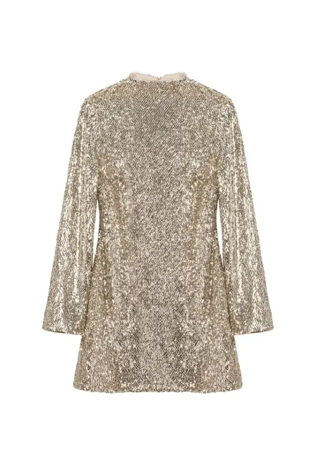 Simkhai Opal Sequin Mini Dress
