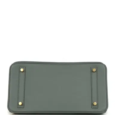 HERMÈS Hermes Birkin 30 Vert Amande Epsom Gold Hardware | Thumbnail 6 HERMÈS Hermes Birkin 30 Vert Amande Epsom Gold Hardware | Thumbnail 6