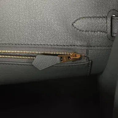 HERMÈS Hermes Birkin 30 Vert Amande Epsom Gold Hardware | Thumbnail 9 HERMÈS Hermes Birkin 30 Vert Amande Epsom Gold Hardware | Thumbnail 9