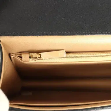 Chanel Pre-owned Chanel Small Chic Pearls Flap Bag Black Goatskin Antique Gold Hardware | Thumbnail 9 Chanel Pre-owned Chanel Small Chic Pearls Flap Bag Black Goatskin Antique Gold Hardware | Thumbnail 9