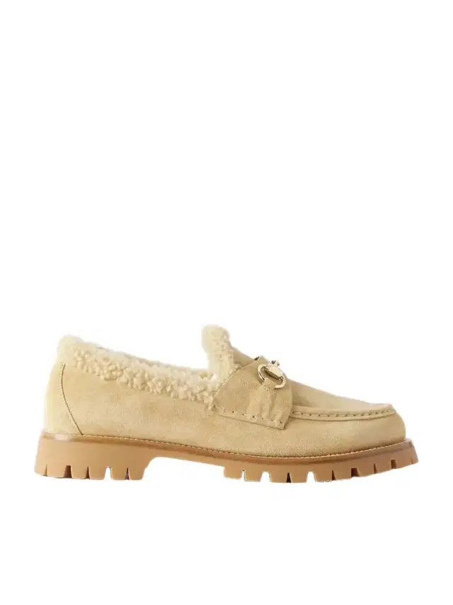 Sylke Horsebit-embellished Shearling Loafers