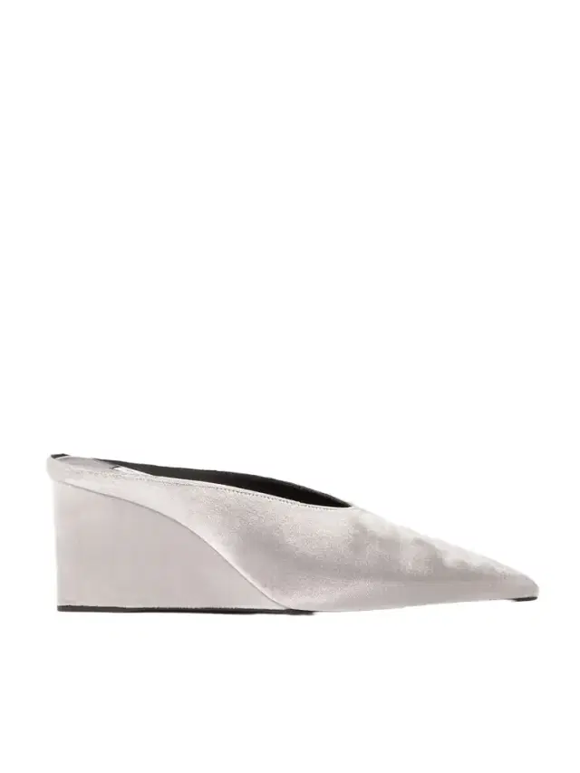 75 Velvet Wedge Mules