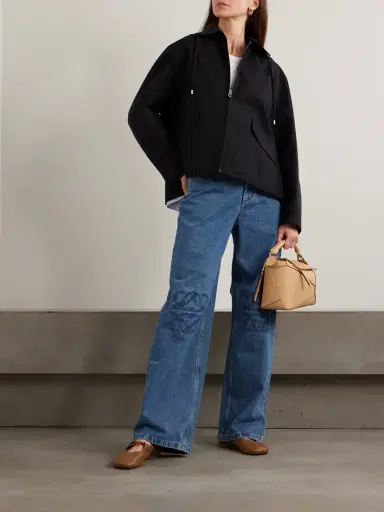 Loewe Anagram Embroidered High-rise Straight-leg Jeans | Thumbnail 2 Loewe Anagram Embroidered High-rise Straight-leg Jeans | Thumbnail 2